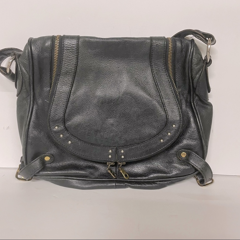 Miss Magic Designs Leather Saddle bag